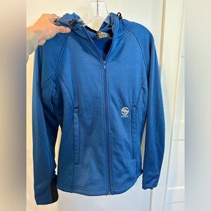 Women's Blue Hoodie Sweater